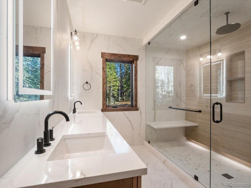 Furnished interior view inside a new home in , Breckenridge (Image 7).