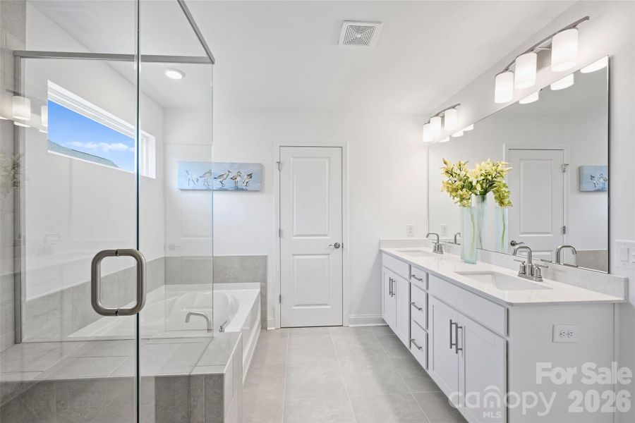Furnished interior view inside a new home in , Concord (Image 17).