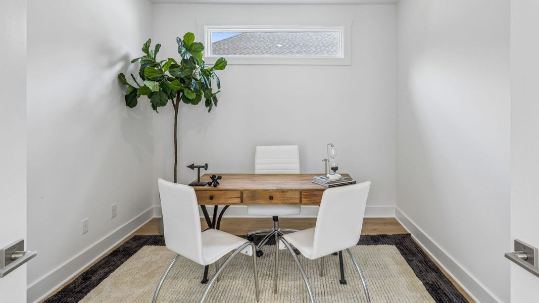 Furnished interior view inside a new home in The Courtyards at Stewarts Creek, Smyrna (Image 17).