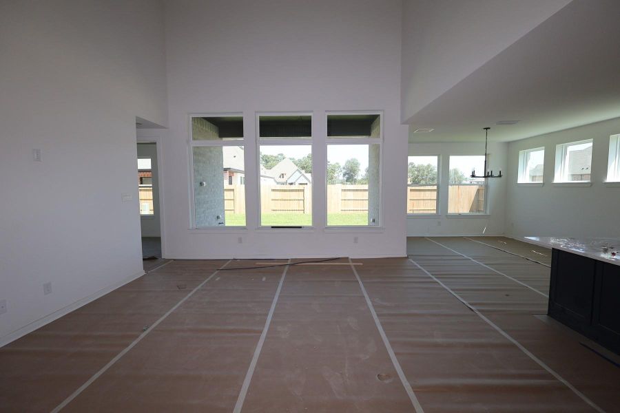 In-progress construction of a new home in Sundance Cove Lakeside - Overlook View Collection, Crosby, TX (Image 8). In-progress construction of a new home in Sundance Cove Lakeside - Overlook View Collection, Crosby, TX (Image 8).