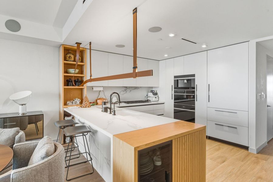 Furnished interior view inside a new home in , Pompano Beach (Image 11). Furnished interior view inside a new home in , Pompano Beach (Image 11).