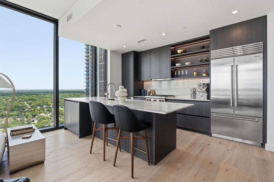 Furnished interior view inside a new home in , Austin (Image 9).