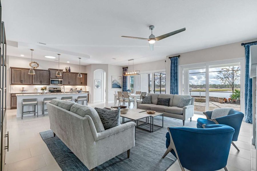 Representative furnished interior of a home built from the Pinehurst by Paytas Homes in The Reserve at Victoria, Deland (Image 9). Representative furnished interior of a home built from the Pinehurst by Paytas Homes in The Reserve at Victoria, Deland (Image 9).