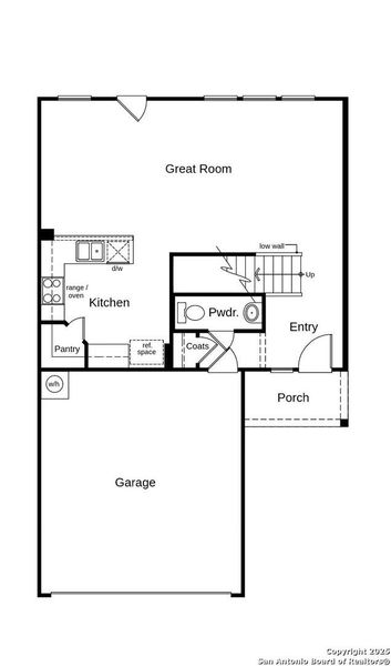 2D floor plan layout of this home in Punta Verde, Converse, TX (Image 4).