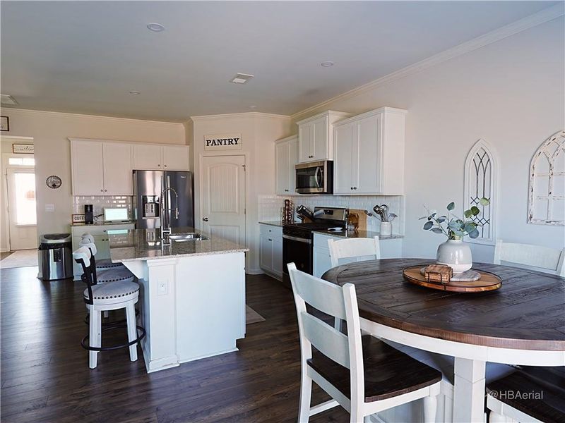 Furnished interior view inside a new home in Thompson Ridge, Dallas (Image 10).