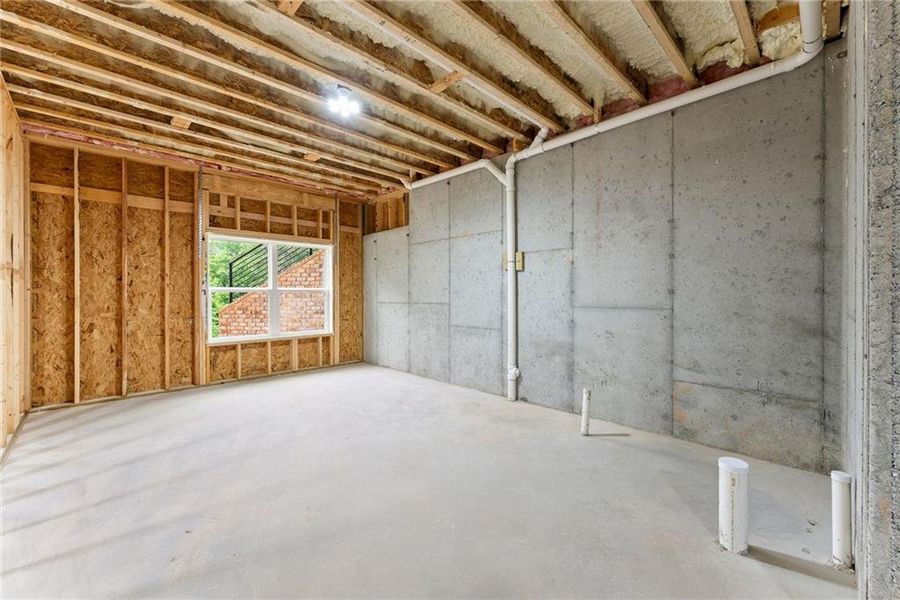 In-progress construction of a new home in , Baldwin, GA (Image 61).