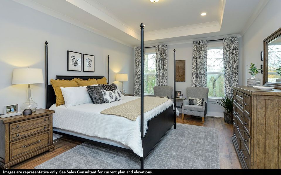 Furnished interior view inside a new home in Dorris Farm, White House (Image 14).