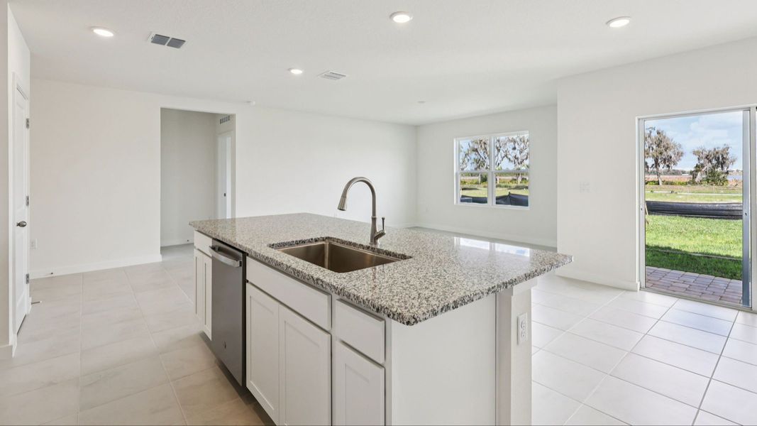 Representative furnished interior of a home built from the Baker by DRB Homes in Willowbrook North, Winter Haven (Image 15).
