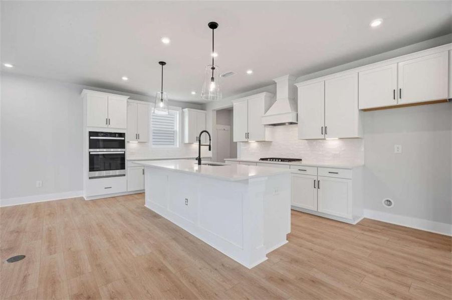 Furnished interior view inside a new home in The Paddocks at Doc Hughes, Buford (Image 12).
