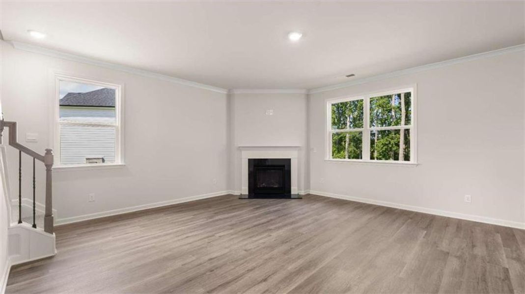 Spacious, unfurnished interior of a new home in Independence, Loganville (Image 16). Spacious, unfurnished interior of a new home in Independence, Loganville (Image 16).