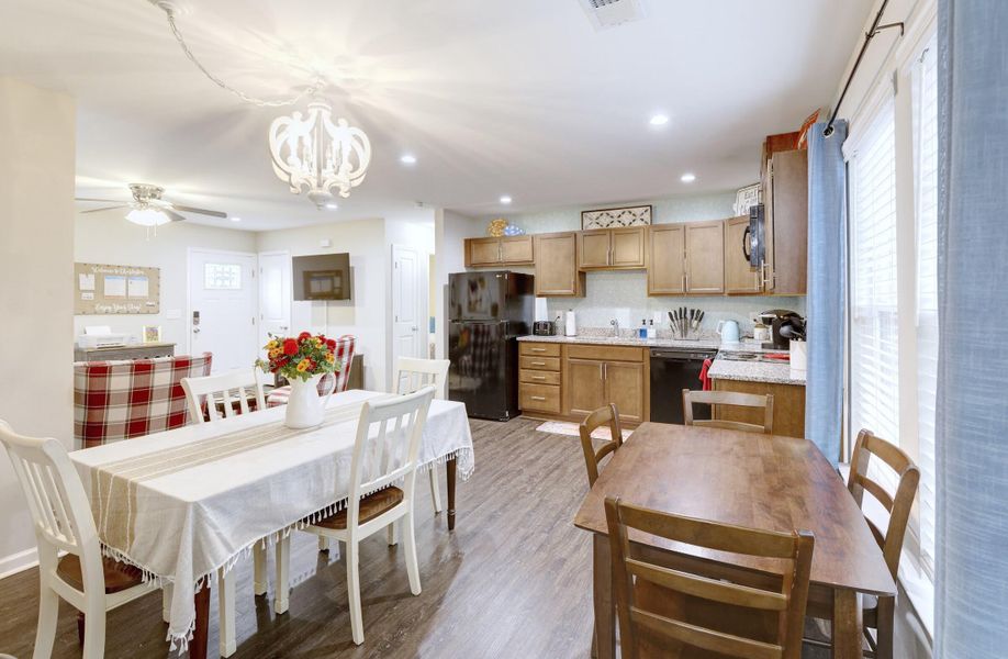 Furnished interior view inside a new home in , Summerville (Image 25).