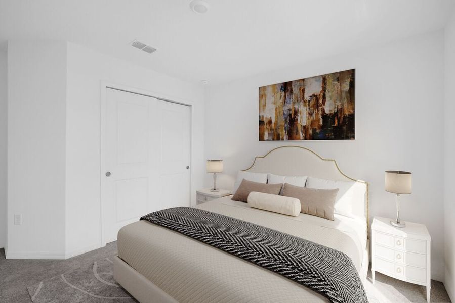 Representative furnished interior of a home built from the Sherwood by Taylor Morrison in Firethorn, Parrish (Image 33).