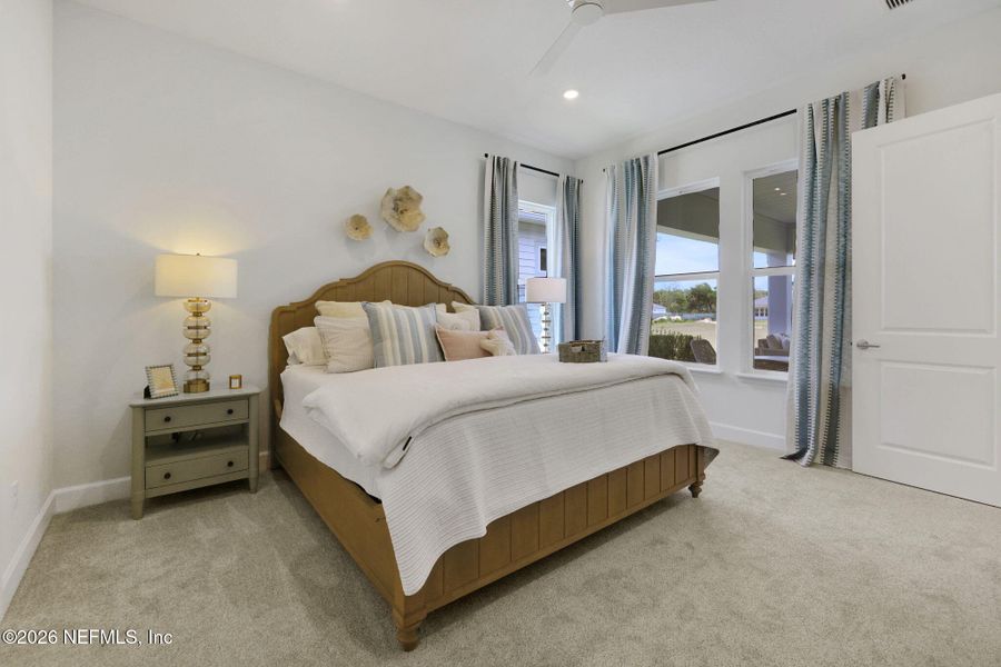 Furnished interior view inside a new home in , Flagler Beach (Image 19).