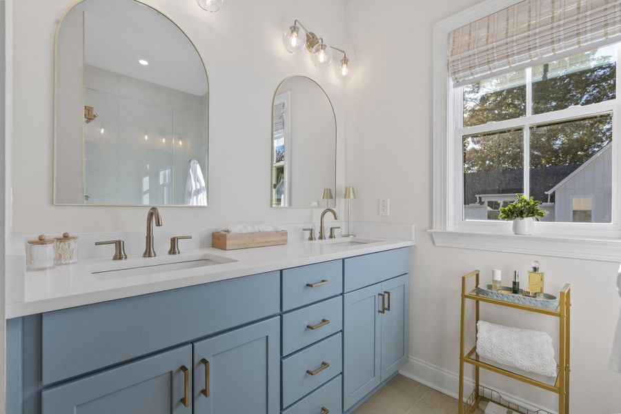 Furnished interior view inside a new home in Hayes Park, Johns Island (Image 11).