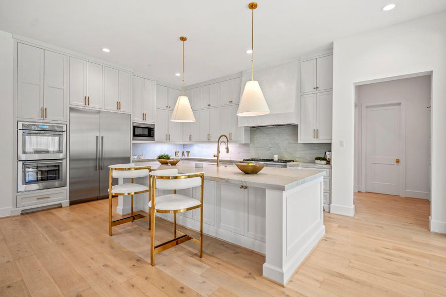 Furnished interior view inside a new home in , Houston (Image 11).