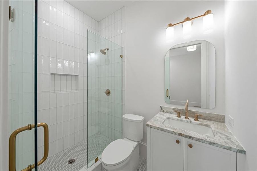 Furnished interior view inside a new home in , Atlanta (Image 39). Furnished interior view inside a new home in , Atlanta (Image 39).