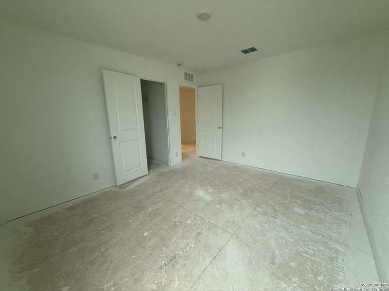 In-progress construction of a new home in Meadows at Hennersby Hollow 40's, San Antonio, TX (Image 23).