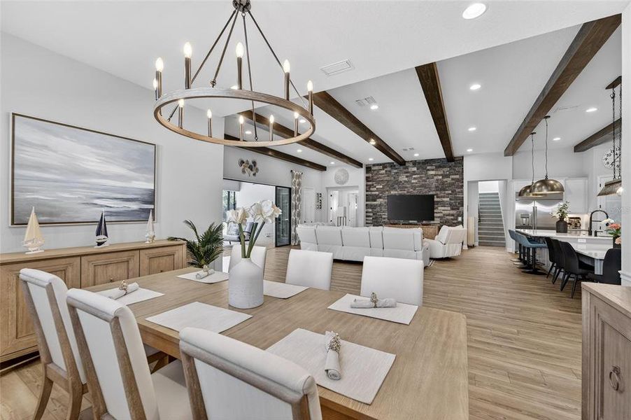 Furnished interior view inside a new home in Creek Ridge Preserve, Lithia (Image 61). Furnished interior view inside a new home in Creek Ridge Preserve, Lithia (Image 61).