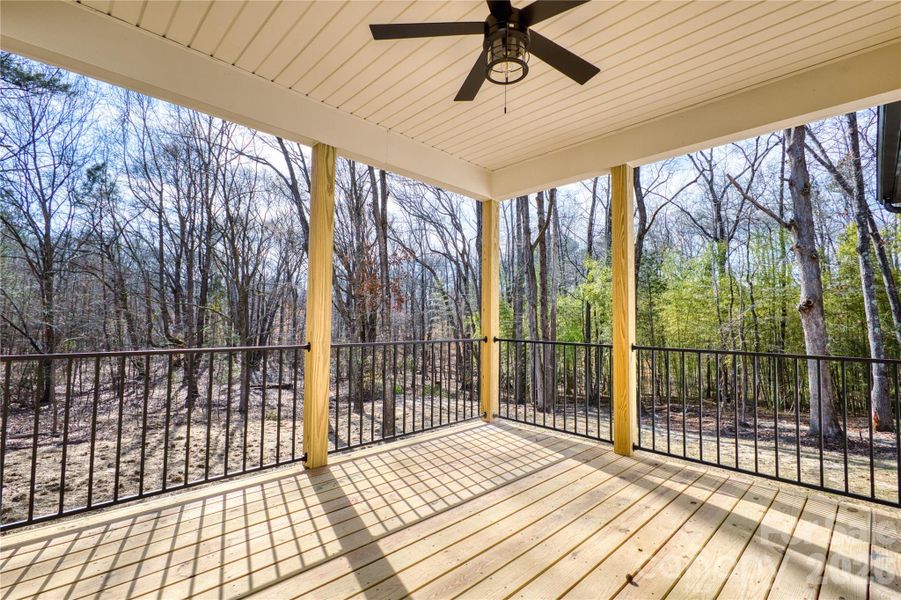 Exterior details and patio area of a home in , Catawba (Image 24).