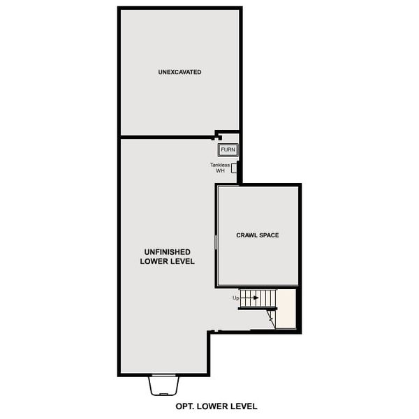 2D floor plan layout for the Stratton by Century Communities in The Boulevard II Collection at Windler, Aurora, CO (Image 7).