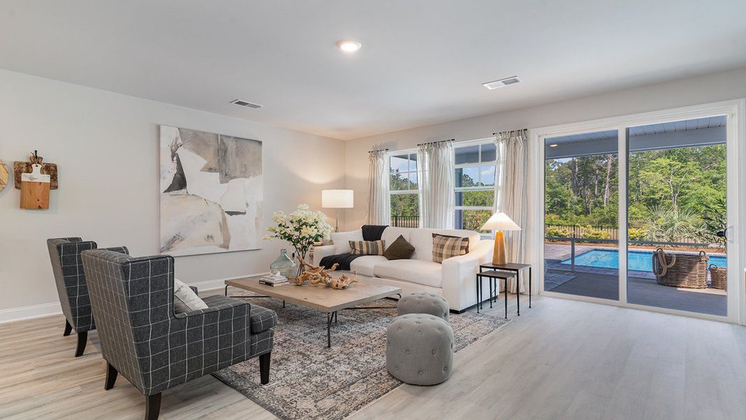 Furnished interior view inside a new home in Eden Springs, Longs (Image 11).