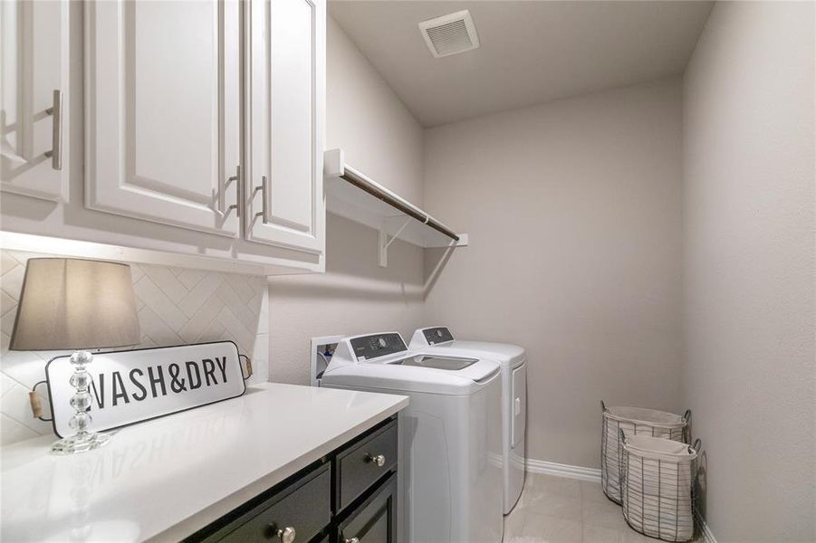 Furnished interior view inside a new home in Lakeview Heights, Azle (Image 24).