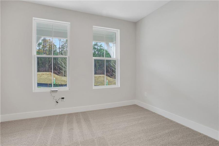 Spacious, unfurnished interior of a new home in Cambridge at Steels Bridge, Canton (Image 44).