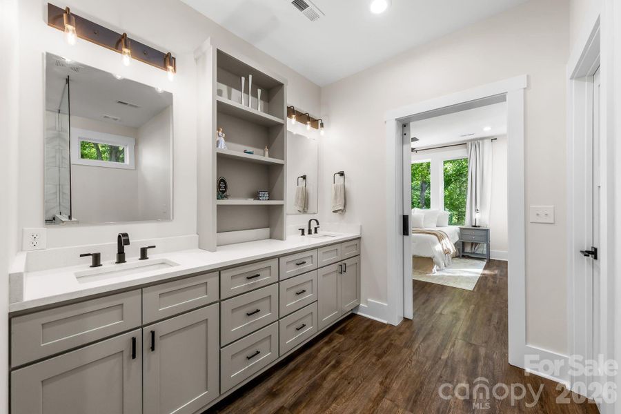 Furnished interior view inside a new home in , Denver (Image 31).