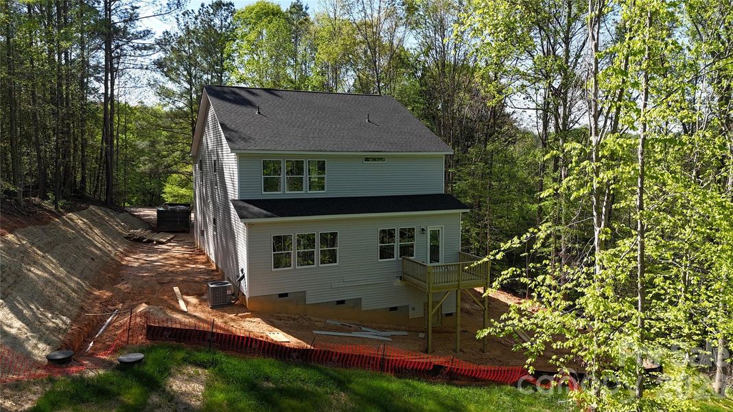 Exterior details and patio area of a home in , Statesville (Image 4).