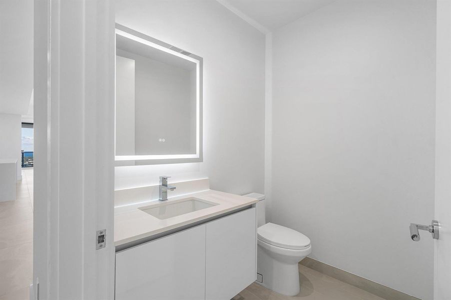Guest Bathroom - Powder Room Guest Bathroom - Powder Room