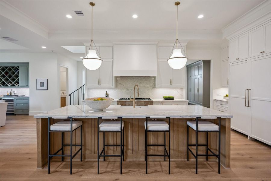 Furnished interior view inside a new home in , Houston (Image 14).
