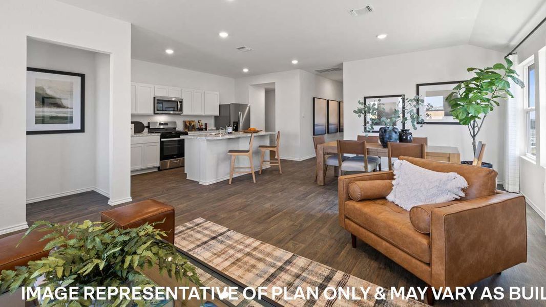 Furnished interior view inside a new home in Briarwood, Elgin (Image 9).