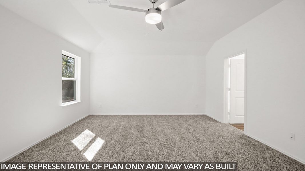 Spacious, unfurnished interior of a new home in Williams Reserve East, Conroe (Image 12).