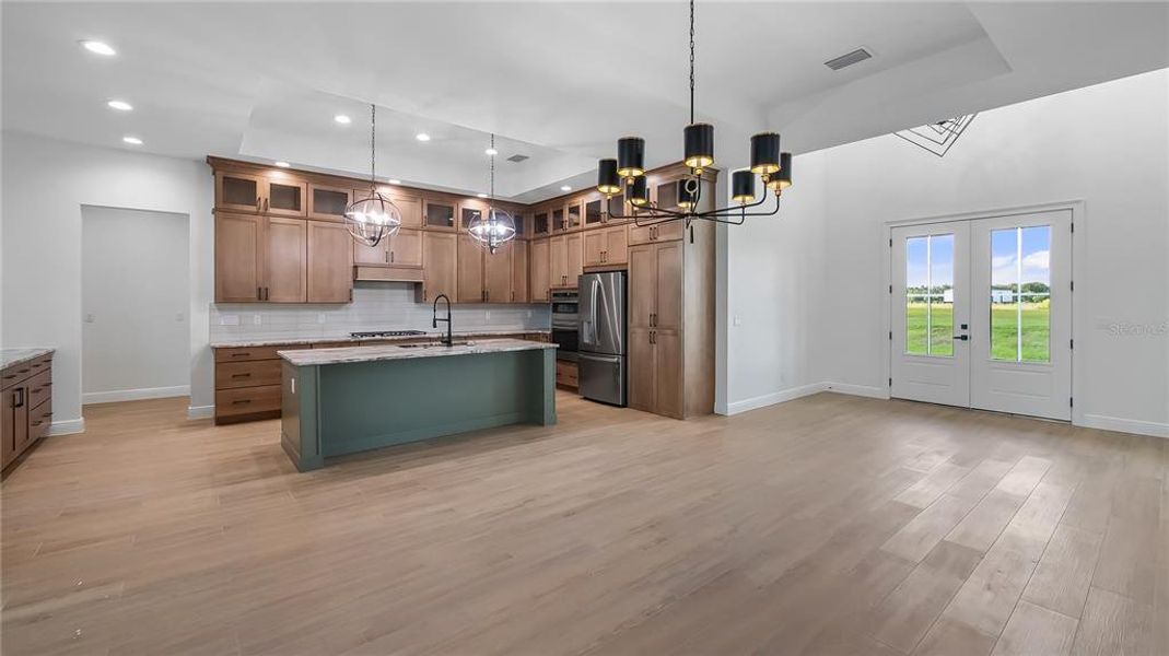 Furnished interior view inside a new home in , Clermont (Image 5).
