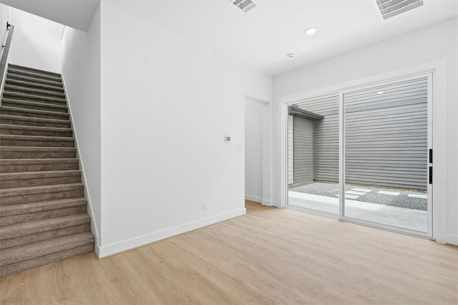 Spacious, unfurnished interior of a new home in Two Step Farm, Montgomery (Image 13). Spacious, unfurnished interior of a new home in Two Step Farm, Montgomery (Image 13).