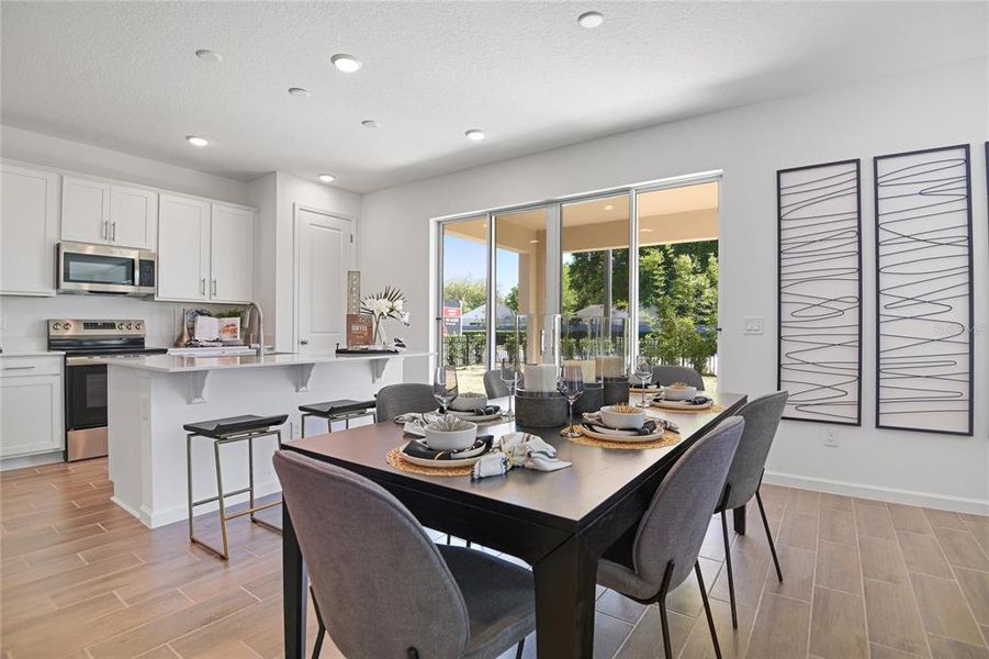 Furnished interior view inside a new home in Seaport Village, Tavares (Image 15).