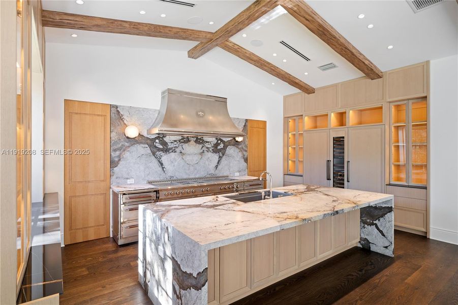 Furnished interior view inside a new home in , Coral Gables (Image 6). Furnished interior view inside a new home in , Coral Gables (Image 6).