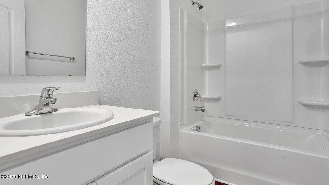 Furnished interior view inside a new home in The Arbors, Jacksonville (Image 8). Furnished interior view inside a new home in The Arbors, Jacksonville (Image 8).