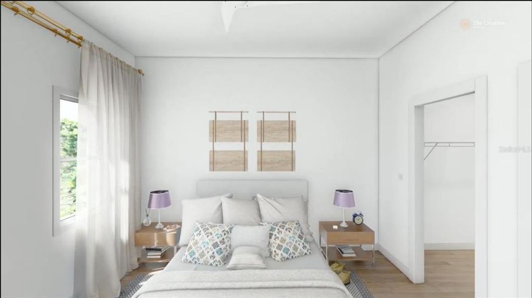 Furnished interior view inside a new home in , Reunion (Image 13).