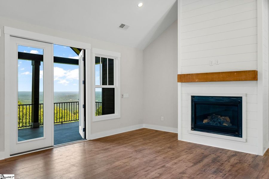 Spacious, unfurnished interior of a new home in Greenville County Homes, Landrum (Image 19).