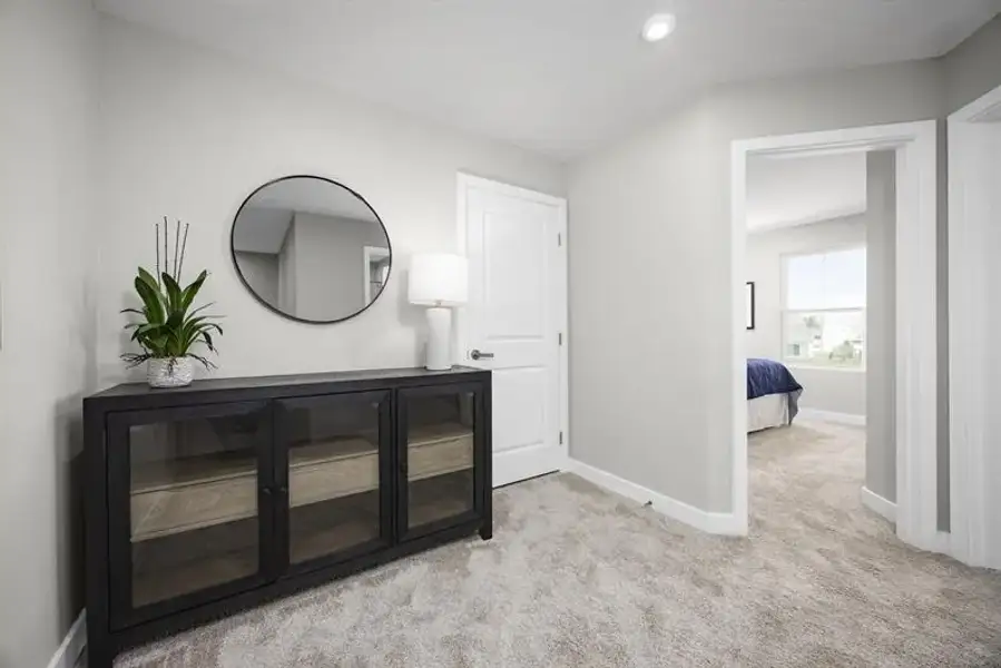 Furnished interior view inside a new home in Emerald Fields Villas, Hudson (Image 13).