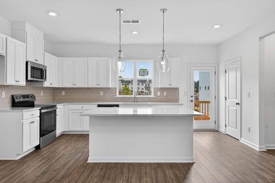 Furnished interior view inside a new home in Chandler Run, Tucker (Image 13).