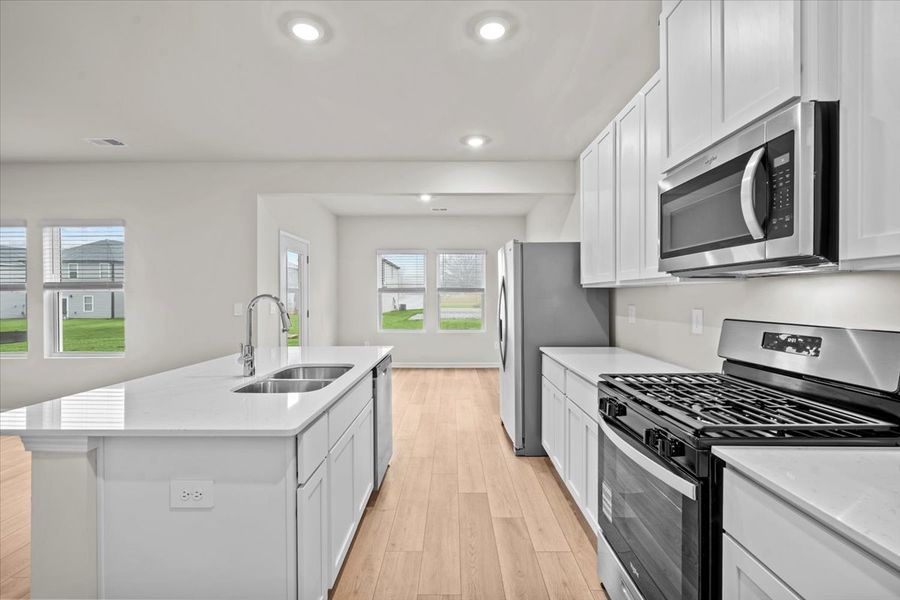 Furnished interior view inside a new home in Pleasant Brook, Piedmont (Image 3).
