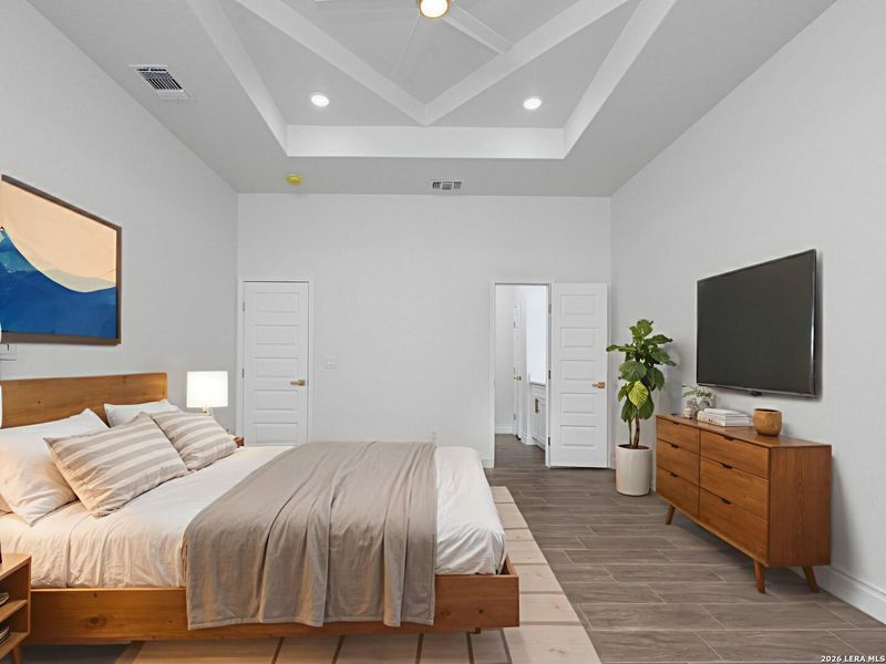 Furnished interior view inside a new home in , Elmendorf (Image 16).