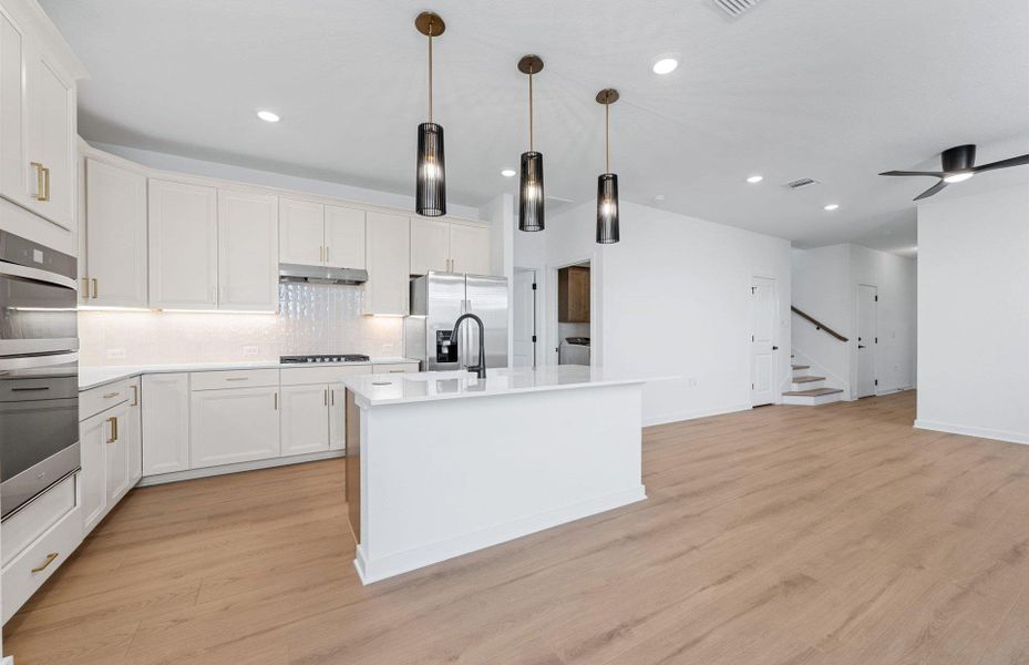 Furnished interior view inside a new home in Woodside, Georgetown (Image 9).
