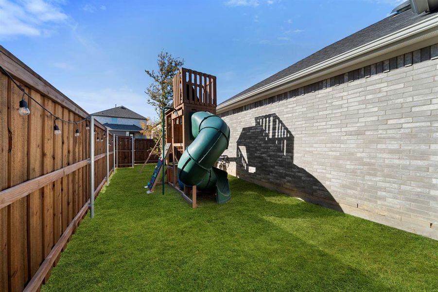 Exterior details and patio area of a home in , McKinney (Image 21). Exterior details and patio area of a home in , McKinney (Image 21).