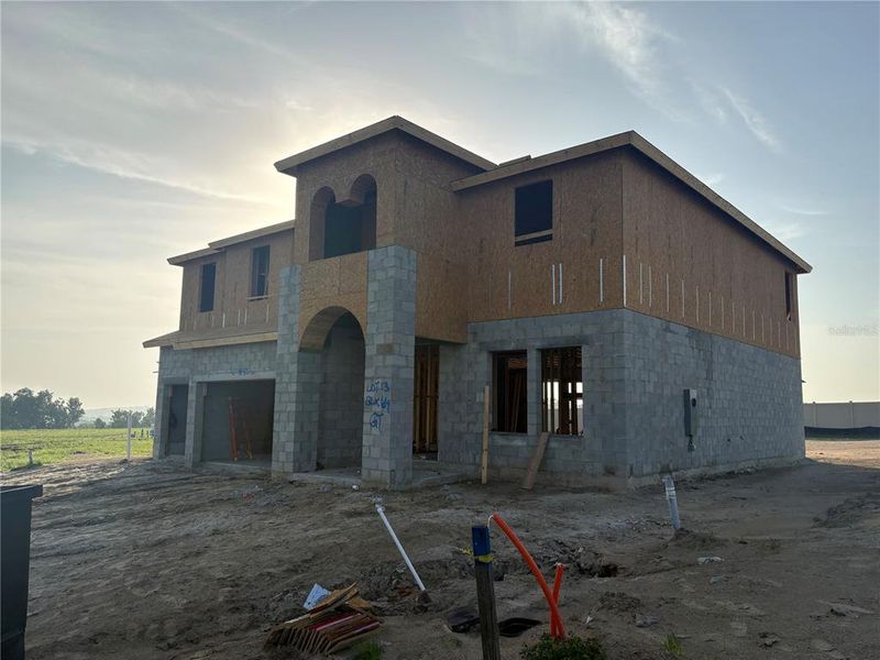 In-progress construction of a new home in Pasadena Ridge, Dade City, FL (Image 2). In-progress construction of a new home in Pasadena Ridge, Dade City, FL (Image 2).