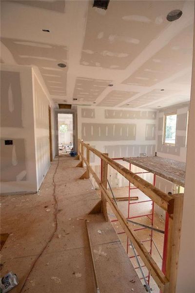 In-progress construction of a new home in , Monroe, GA (Image 41).