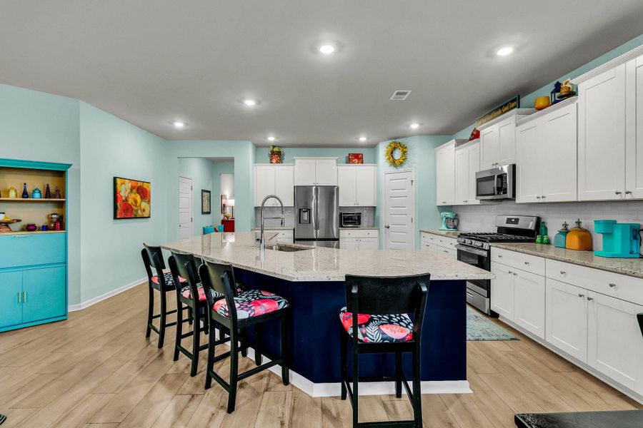 Furnished interior view inside a new home in Heron's Walk at Summers Corner, Summerville (Image 41).