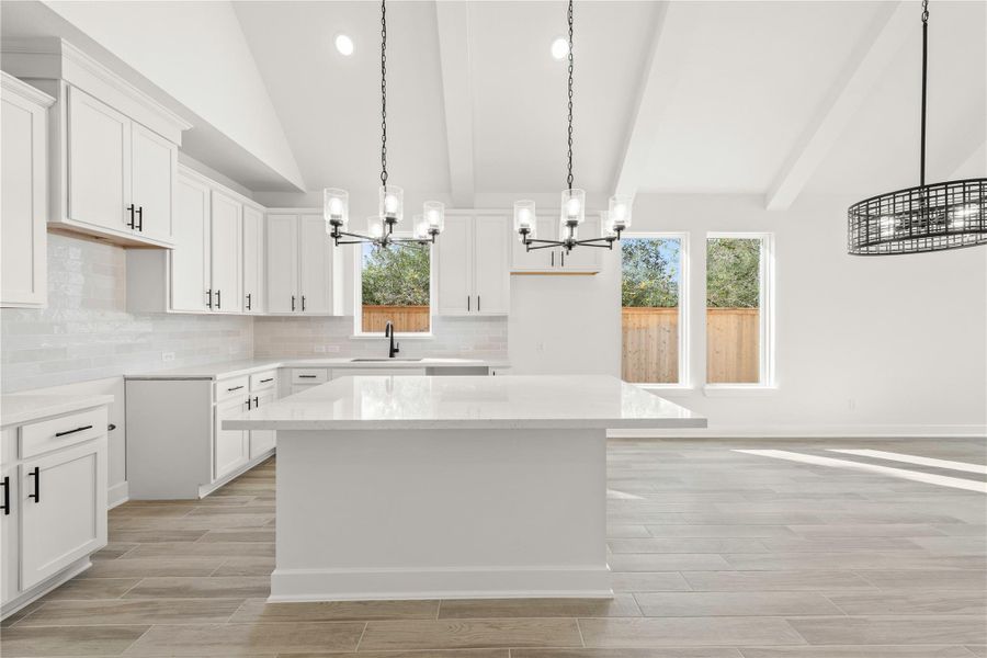 Furnished interior view inside a new home in Kresston - 40', Montgomery (Image 5).